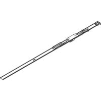 Roto Schaargeleiding 250/490 Royal NT van 431 tot 600 mm