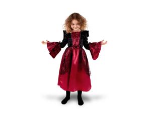Vampier Jurkje Kind Rood/Zwart Classic