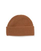HEMA Kinder beanie wafel bruin (bruin)