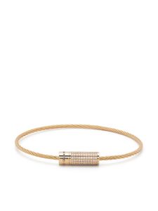 Le Gramme bracelet en or 18ct à diamants