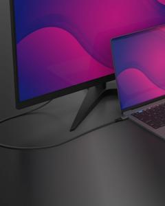 Sitecom CA-1001 tussenstuk voor kabels USB-C HDMI Zwart