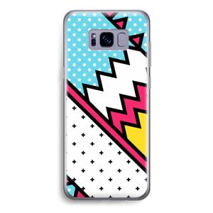 Pop Art #2: Samsung Galaxy S8 Transparant Hoesje