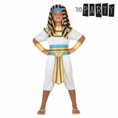 Kostuums voor Kinderen Th3 Party Egyptische Koning Wit (6 Onderdelen) - Maat: 5-6 Jaar - Maat: 5-6 Jaar