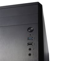 Fractal Design CORE 1100 Mini Tower Zwart - thumbnail