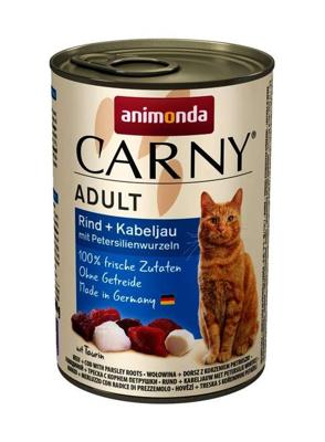 ANIMONDA Carny Adult Beef with cod and parsley - nat kattenvoer - 400g