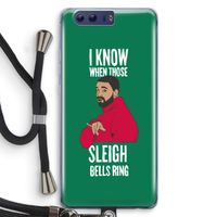 Sleigh Bells Ring: Honor 9 Transparant Hoesje met koord