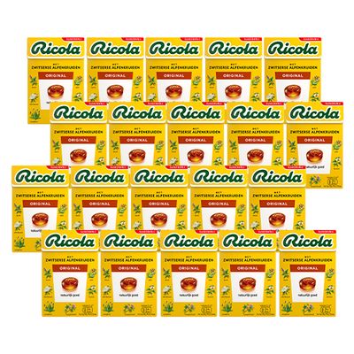 Ricola - Original Suikervrij - 20x 50g