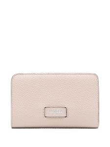 Lancel porte-monnaie en cuir grainé - Tons neutres