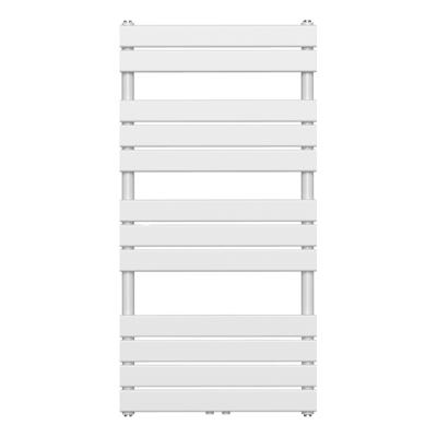 Belrad Handdoekradiator - middenaansluiting - 1200X600mm - Wit BFRW1200600