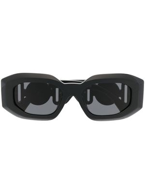 Versace Eyewear lunettes de soleil Medusa Head à monture oversize - Noir