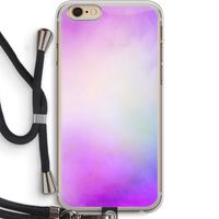 Clouds pastel: iPhone 6 PLUS / 6S PLUS Transparant Hoesje met koord
