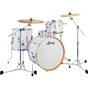 Ludwig LCLUB20WM Continental Club 20 4-delige ketelset White Marine Pearl