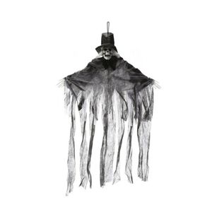 Fiestas Horror/halloween decoratie skelet spook bruidegom pop - hangend - 70 cm - Halloween poppen