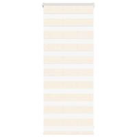 VidaXL Zebra rolgordijn 55x100 cm stofbreedte 50,9 cm marmerbeige