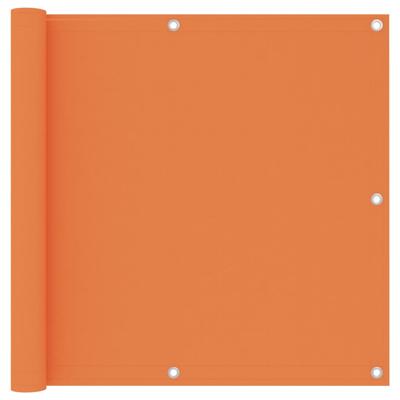 VidaXL Balkonscherm 90x500 cm oxford stof oranje