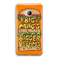 Big Macs Bigger Dreams: HTC U Play Transparant Hoesje