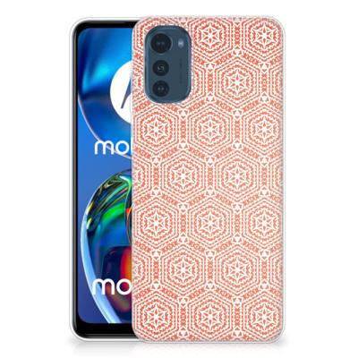 Motorola Moto E32/E32s | TPU bumper | Pattern Orange