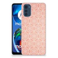 Motorola Moto E32/E32s | TPU bumper | Pattern Orange