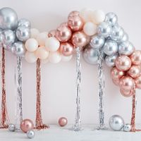 Ginger Ray MIX-407 Mix It Up Metallic & Cream Ballonnenboog