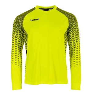 Hummel 115010 Orlando Goalkeeper Shirt Long Sleeve - Neon Yellow-Black - 2XL