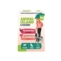 ANIMAL ISLAND Everyday Game and lamb - natvoer voor honden - 8x150g