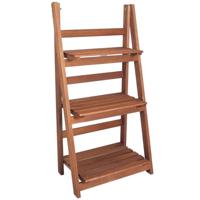 Gerimport Opbergkast/wandkast - met 3 planken - hout - 41 x 26 x 80 cm - bad-/woonkamer en keuken Gerimport Opbergkast/wandkast - met 3 planken - hout - 41 x 26 x 80 cm - bad-/woonkamer en keuken
