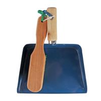 Talentools stoffer en blik egel groen/blauw