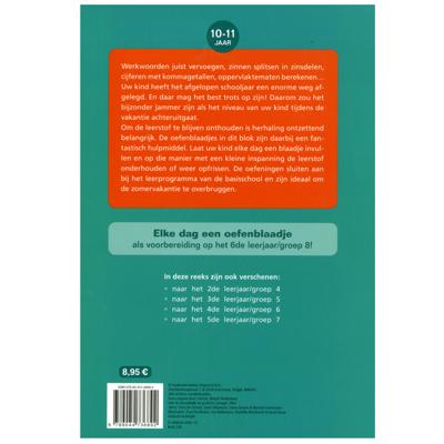 Deltas Vakantie oefenblaadjes "naar groep 8"