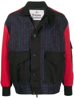 Vivienne Westwood veste à manches contrastantes - Noir