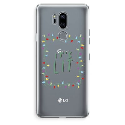 It's Lit: LG G7 Thinq Transparant Hoesje