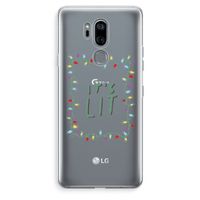 It's Lit: LG G7 Thinq Transparant Hoesje