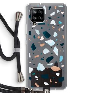 Terrazzo N°13: Samsung Galaxy A42 5G Transparant Hoesje met koord