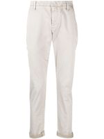 DONDUP cropped cotton chino trousers - Tons neutres