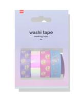 HEMA Washi tape 5m katten - 4 stuks