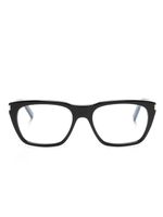 Saint Laurent Eyewear lunettes de vue SL598 à monture carrée - Noir