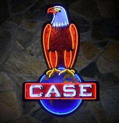 Case Eagle Neon Verlichting XL In Metalen Behuizing - 75 x 112 cm