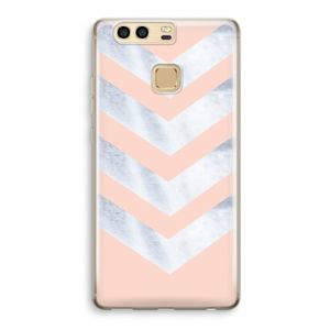 Marmeren pijlen: Huawei P9 Transparant Hoesje