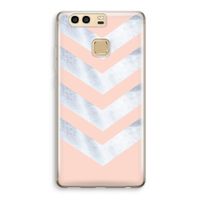 Marmeren pijlen: Huawei P9 Transparant Hoesje