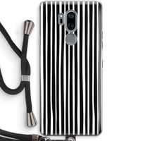 Stripes: LG G7 Thinq Transparant Hoesje met koord