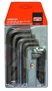 Bahco inbussleutel 6-kant set 12-dlg | 1995Z/12T