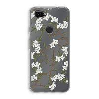 Blossoming spring: Google Pixel 3a Transparant Hoesje
