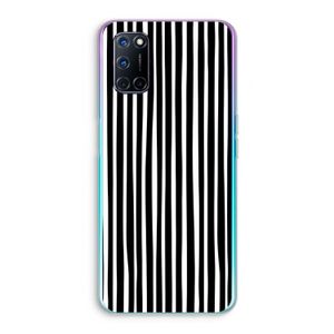 Stripes: Oppo A92 Transparant Hoesje
