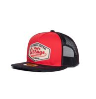 King Kerosin Dad's Garage Truckers Pet Zwart Rood King Kerosin Dad's Garage Truckers Pet Zwart Rood
