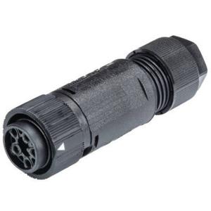 Wieland Electric 46.051.4553.1 Ronde connector Koppeling, recht Totaal aantal polen: 4 + PE Serie (ronde connectoren): RST® MINI 1 stuk(s)