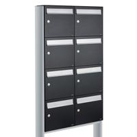 Allux Flow Set 2-Breed, 4-Hoog Op Statief Zwart - 40040070_2x4s