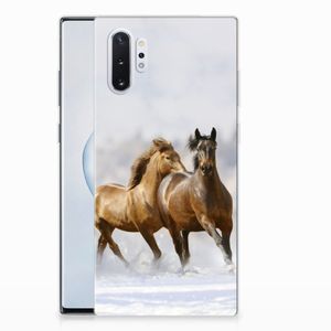 Samsung Galaxy Note 10 Plus TPU Hoesje Paarden