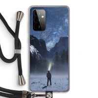 Wanderlust: Samsung Galaxy A72 5G Transparant Hoesje met koord