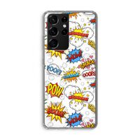 Pow Smack: Samsung Galaxy S21 Ultra Transparant Hoesje