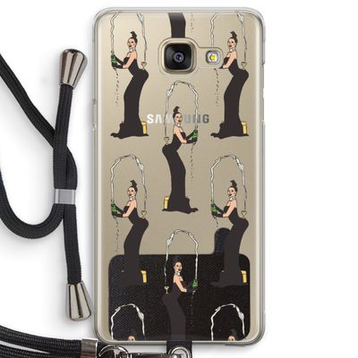 Pop Some Kim: Samsung Galaxy A5 (2016) Transparant Hoesje met koord