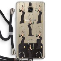 Pop Some Kim: Samsung Galaxy A5 (2016) Transparant Hoesje met koord